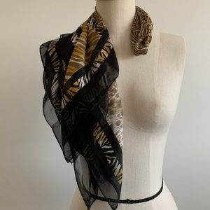 Chiffon scarf from Africa